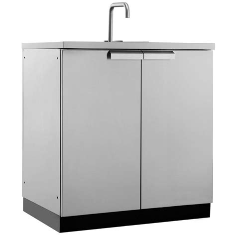 newage stainless steel sink cabinet